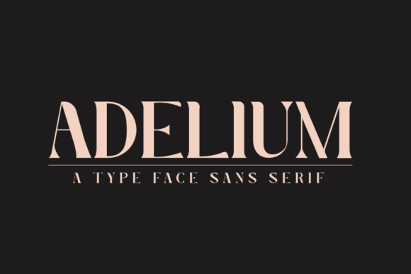Adelium: A Bold Serif Font for Modern Web Design