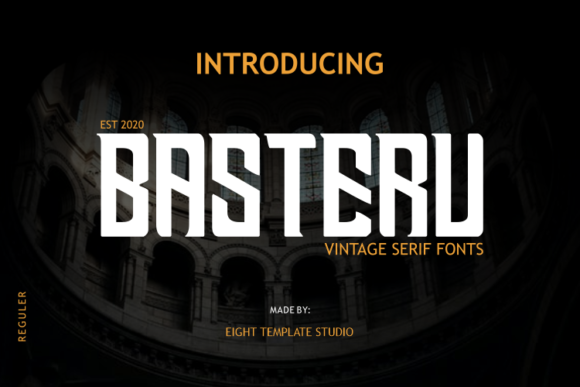 Basteru: The Bold Slab Serif Font for Marketers