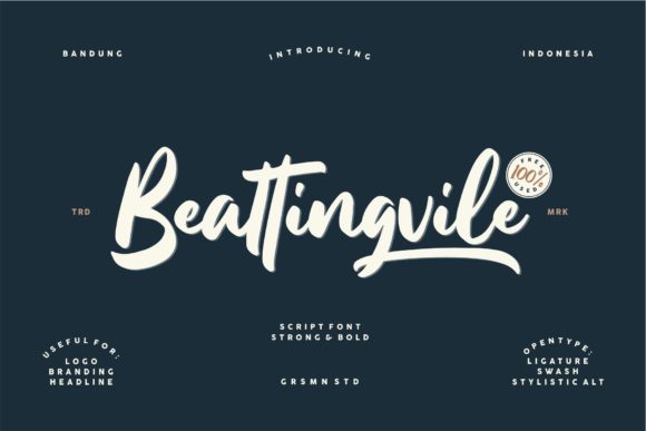 Beattingvile: A Bold Typeface for Editorial Design