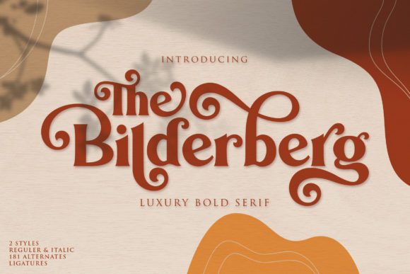 Bilderberg: A Bold Serif Font for Branding