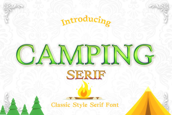 Camping Serif: A Bold Typeface for Modern Web Design
