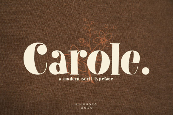 Carole: The Serif Font That Elevates Your Brand