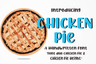 Chicken Pie Font for Modern Web Design