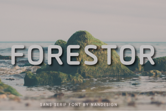 Forestor: A Bold Sans Serif Font for Digital Design