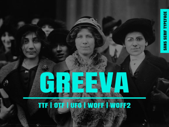 Greeva Font: A Bold Typeface for Modern Brands