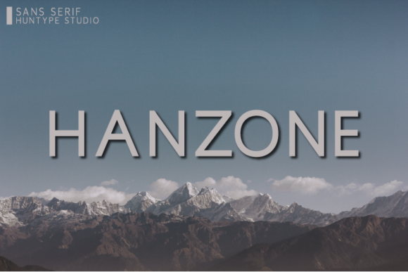 Hanzone Font: Bold Typography for Crafters