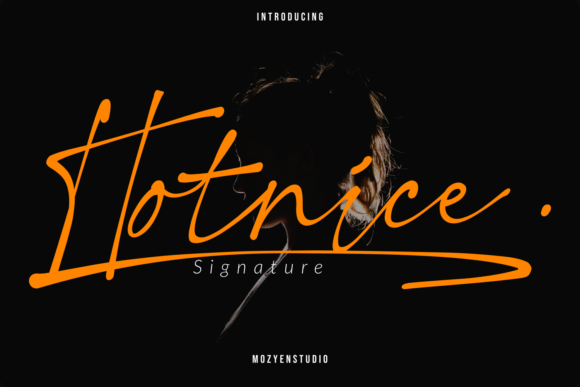 Hot Nice Font: A Bold Script for Modern Web Design