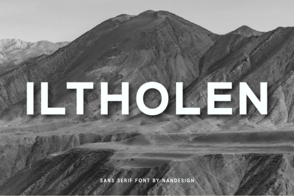 Iltholen: A Bold Typeface for Strong Branding