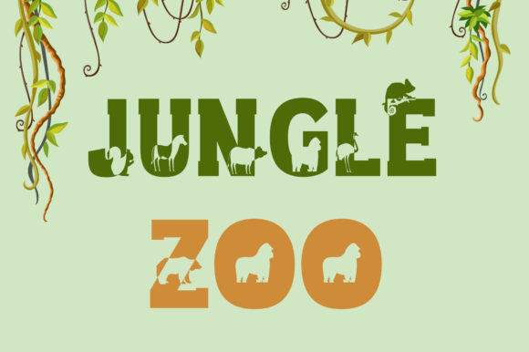 Jungle Zoo Font: Bold Typography for Creators