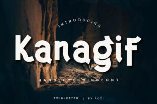 Kanagif: A Bold Sans Serif Font for Modern Brands