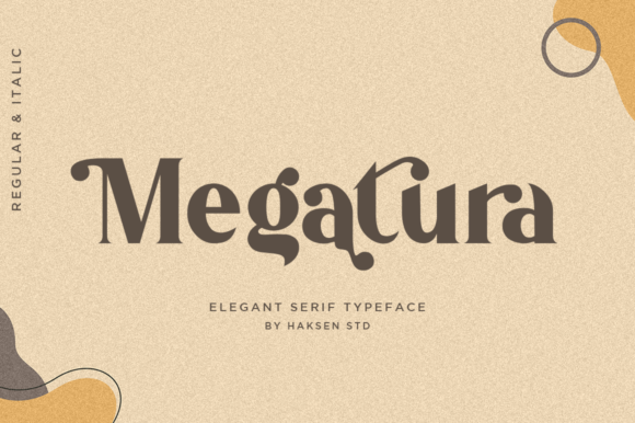 Megatura Serif Font for Handmade Brands