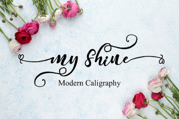 My Shine: A Handwritten Font for Elegant Branding