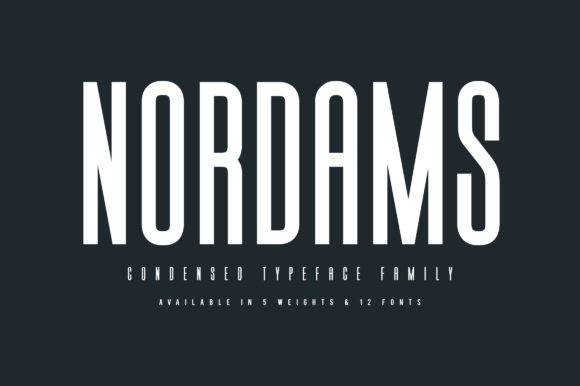 Nordams: A Bold Sans Serif Font for Modern Web Design