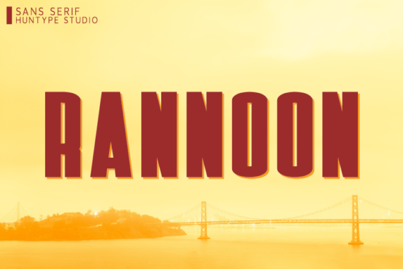 Rannoon Font: Bold Clarity for Campaigns