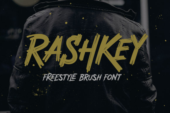Rashkey: A Bold Script Font for Modern Editorial Design