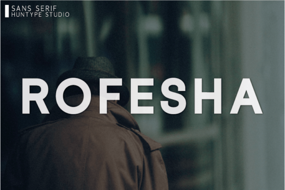 Rofesha: A Bold Sans Serif Font for Makers